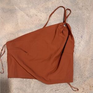 Abercrombie & Fitch Rust Crop Top